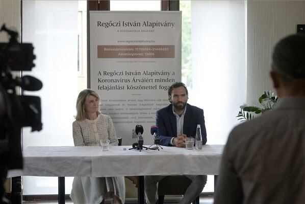 2023. május 25. Sajtótájékoztató Szilágyi Áronnal fotó MTISoós Lajos